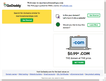 Tablet Screenshot of marinosalonandspa.com